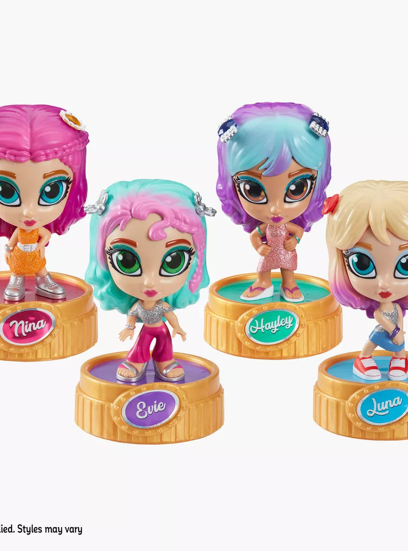 مجموعة لعب دمى المكياج اللامعة والمتألقة من إنستاجلام - متعة المكياج الإبداعي للفتيات