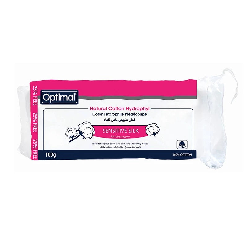 Optimal Natural Hydrophilic Cotton 100g