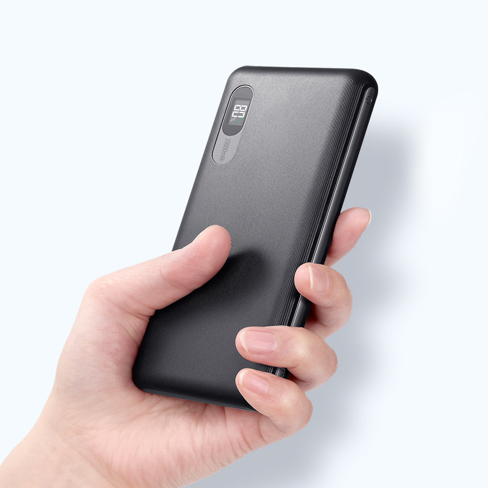 باور بانك مكدودو 22.5 وات 10000 مللي أمبير بتصميم باندا - أسود