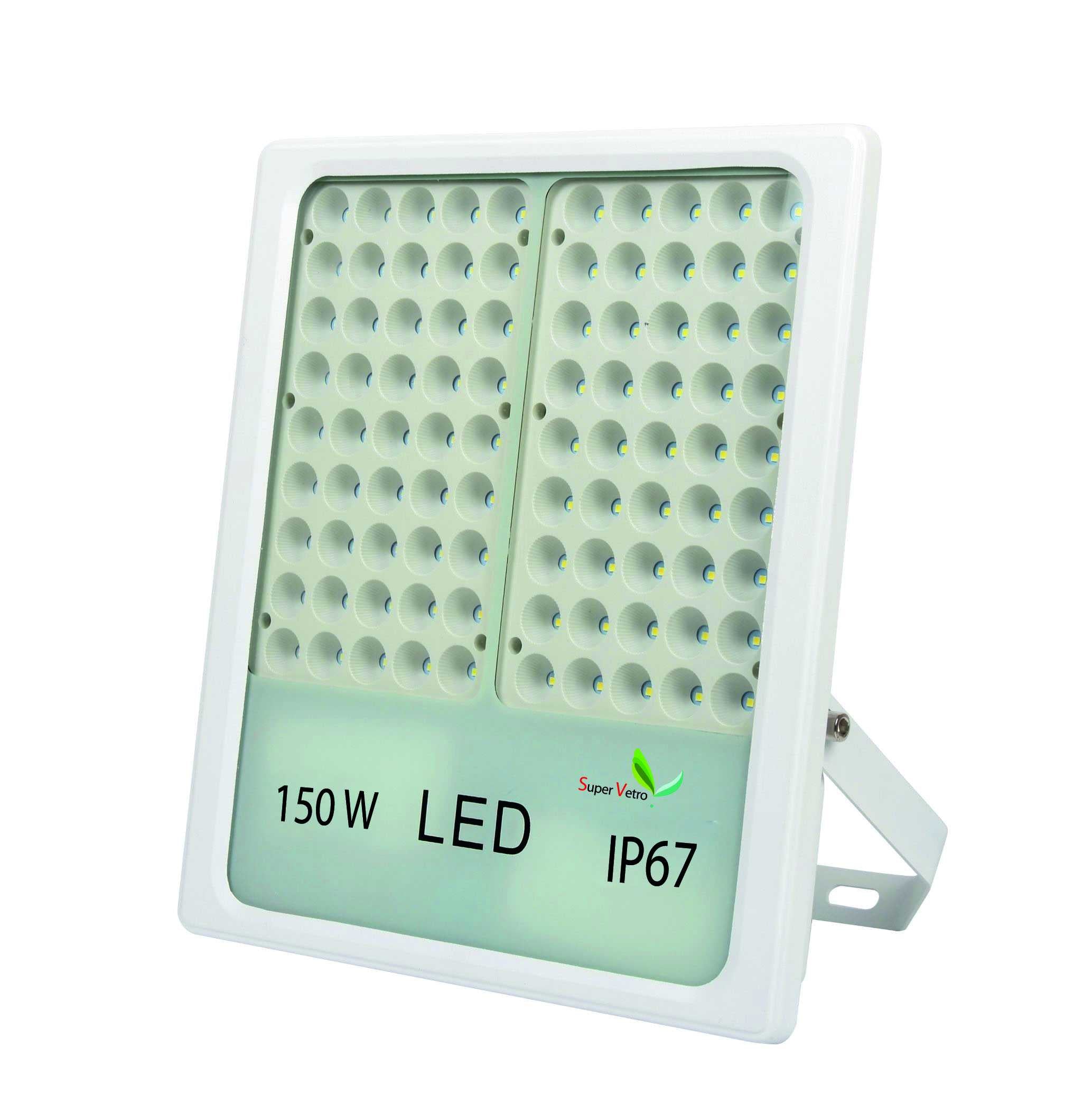 SuperVetro 150W White LED Flood Light – Outdoor Bright