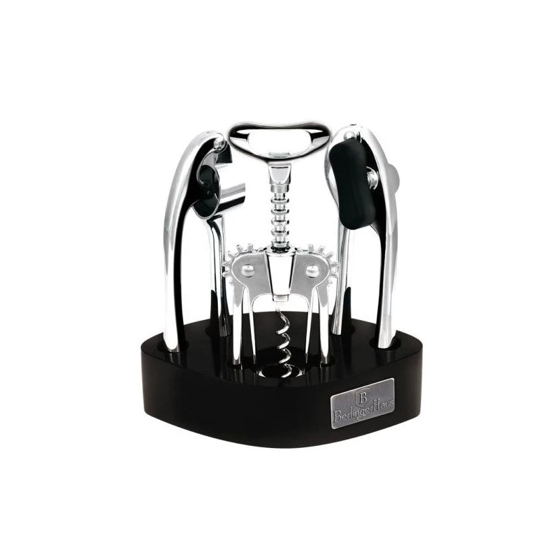 Berlinger Haus 4-Piece Silver Kitchen Gadget Set – Steel