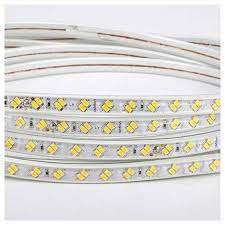 شريط إضاءة أبيض دافئ 12V 10مم 240 ليد سوبرفيترو