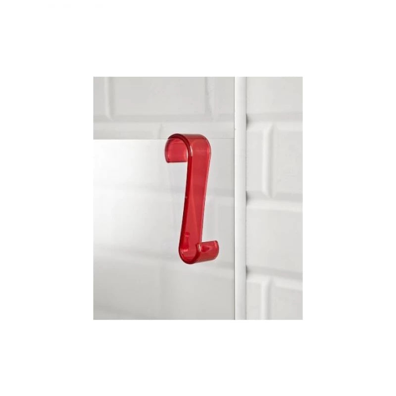 علاقة مناشف حمراء Primanova Curved – تصميم أنيق ومتين