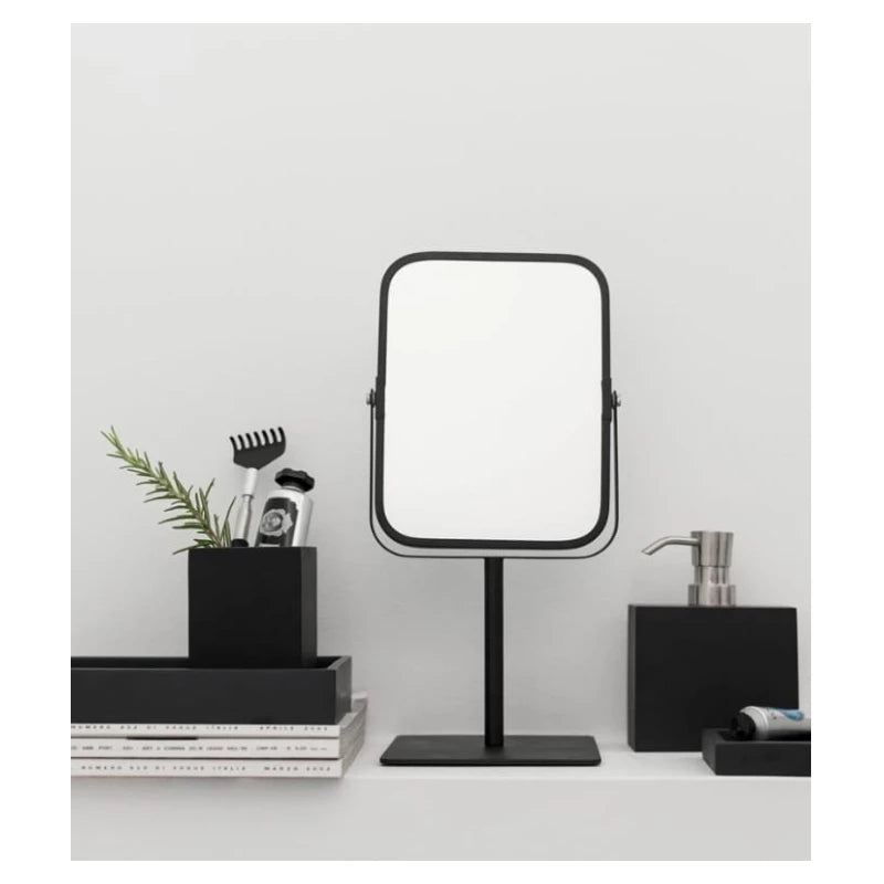 Aquanova Moon Bathroom Tray – Elegant Black Polyresin