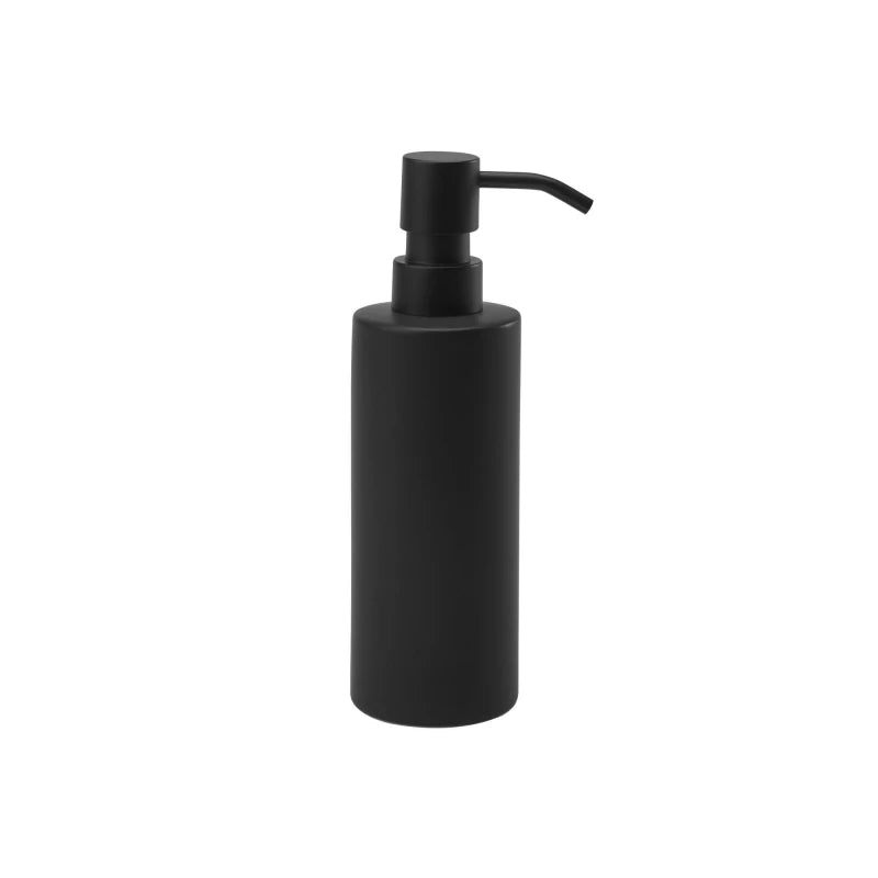 Aquanova Forte Soap Dispenser – Black Stoneware, 330 ml
