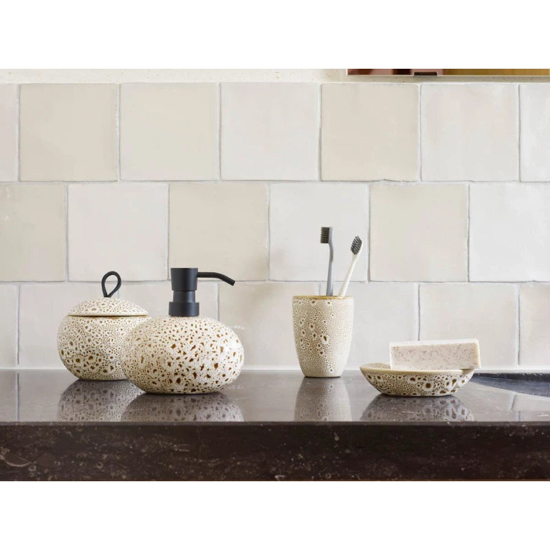 Aquanova Ugo Ceramic Beauty Box – Elegant Stone Storage