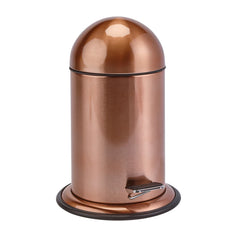 Aquanova Lura 3L Waste Bin – Copper Finish Bathroom Elegance