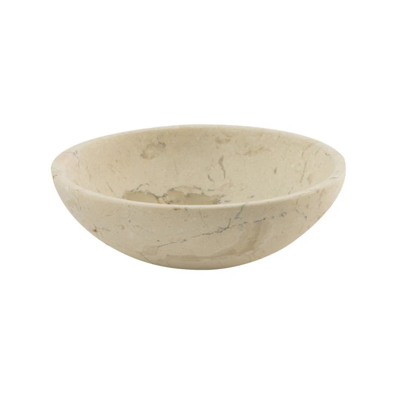 Aquanova Luxor Soap Dish – Handcrafted Marble in Sand Color