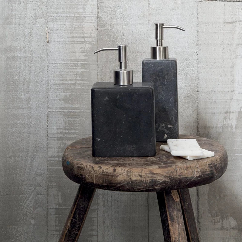 Aquanova Hammam Soap Dispenser – Dark Gray Natural Stone, 200ml