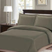 ARMN Nature Soft Queen Duvet Cover Set – Brown, 4 Pieces