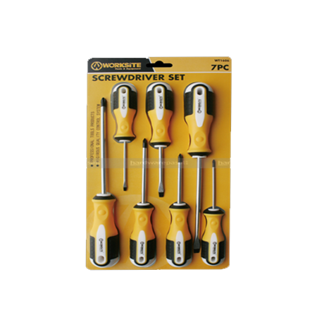 طقم مفكات Work Site WT1606 - جودة عالية ومتانة