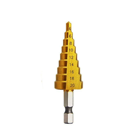 Work Site XSDB420 Step Drill Bit 4-20mm | Durable & Precise