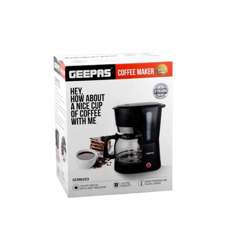 Geepas GCM6103 Filter Coffee Maker
