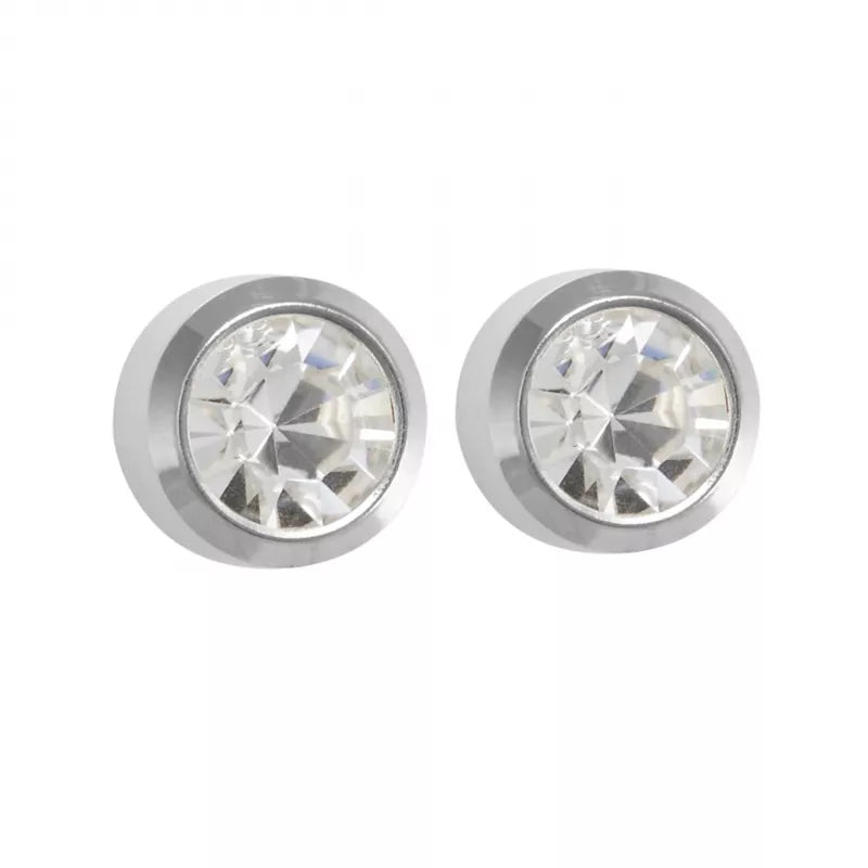 Studex 3MM April Crystal Stainless Steel Ear Stud