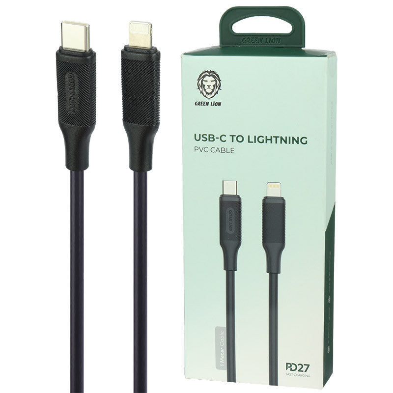 Green Lion USB-C to Lightning Cable 1M PD 27W Fast Charging