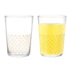 Pierretta-golden Rain 4-piece Beverage Glass Set - Madame Coco JO