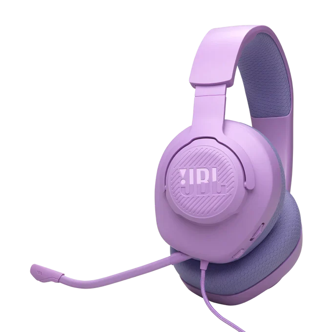JBL Quantum 100M2 Wired Gaming Headset - Multi-Platform Compatible with Detachable Mic