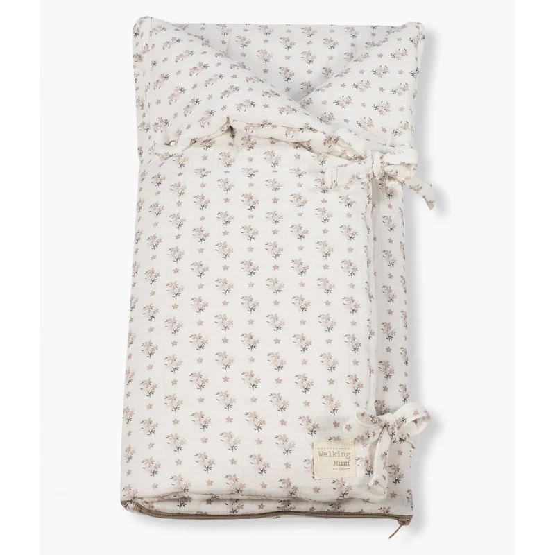 طقم سرير أطفال قطن 100% مع بطانية من واكينغ مام