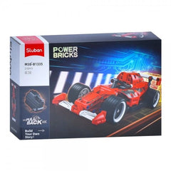 Sluban Red Car M38-B1335 - 210 Piece Building Blocks Construction Set