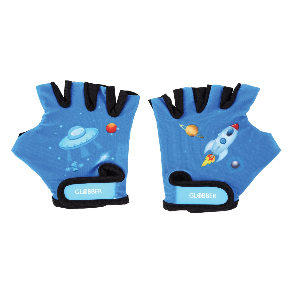 Globber Toddler Gloves Rocket Blue 2-6 Years