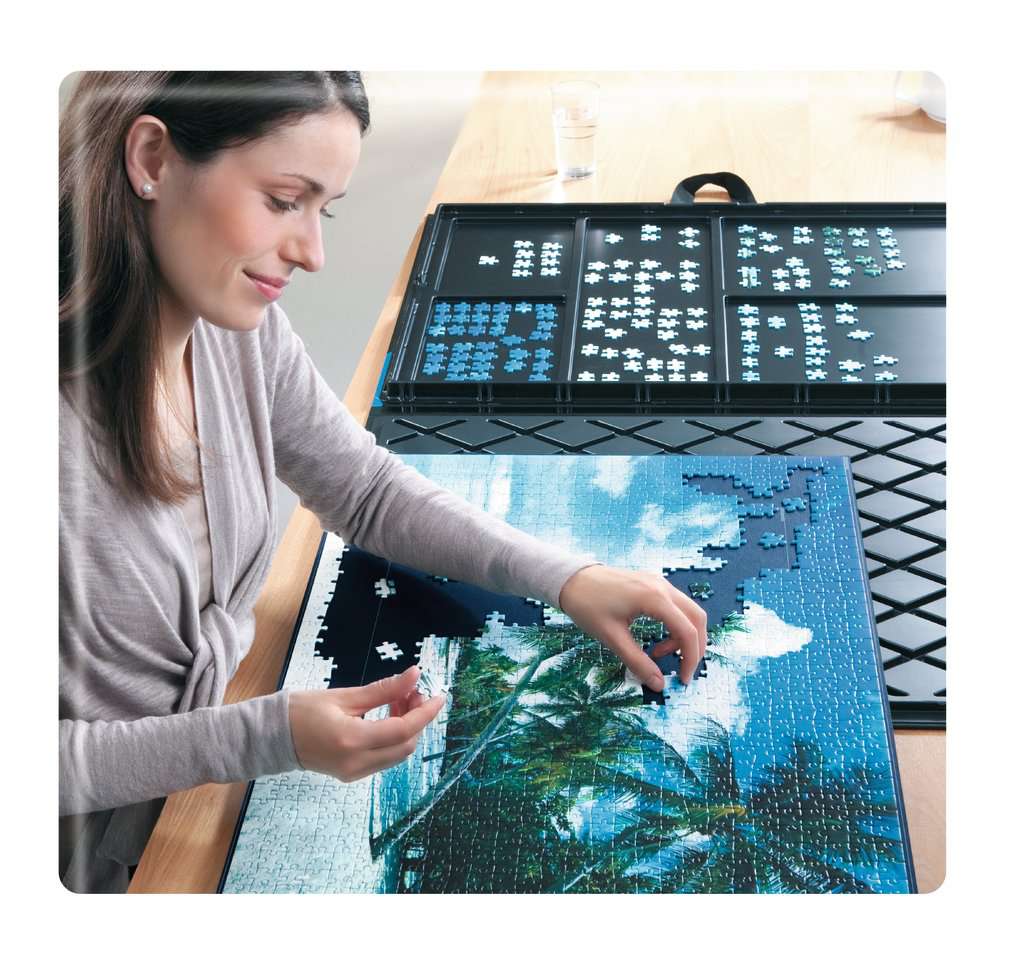 Ravensburger Puzzle Store | حل تخزين وفرز لألغاز 1000 قطعة