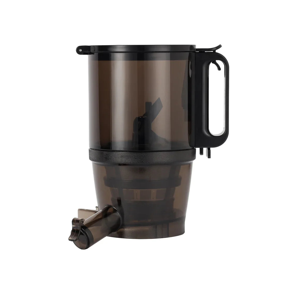 Geepas 1.0L Slow Juicer, 140mm Feeding Tube, Copper Motor, Black GSJ44019UK