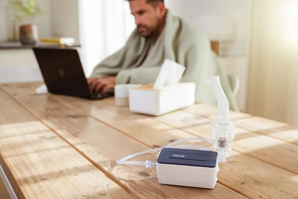 جهاز استنشاق Beurer IH15 طبي مدمج | نيبولايزر