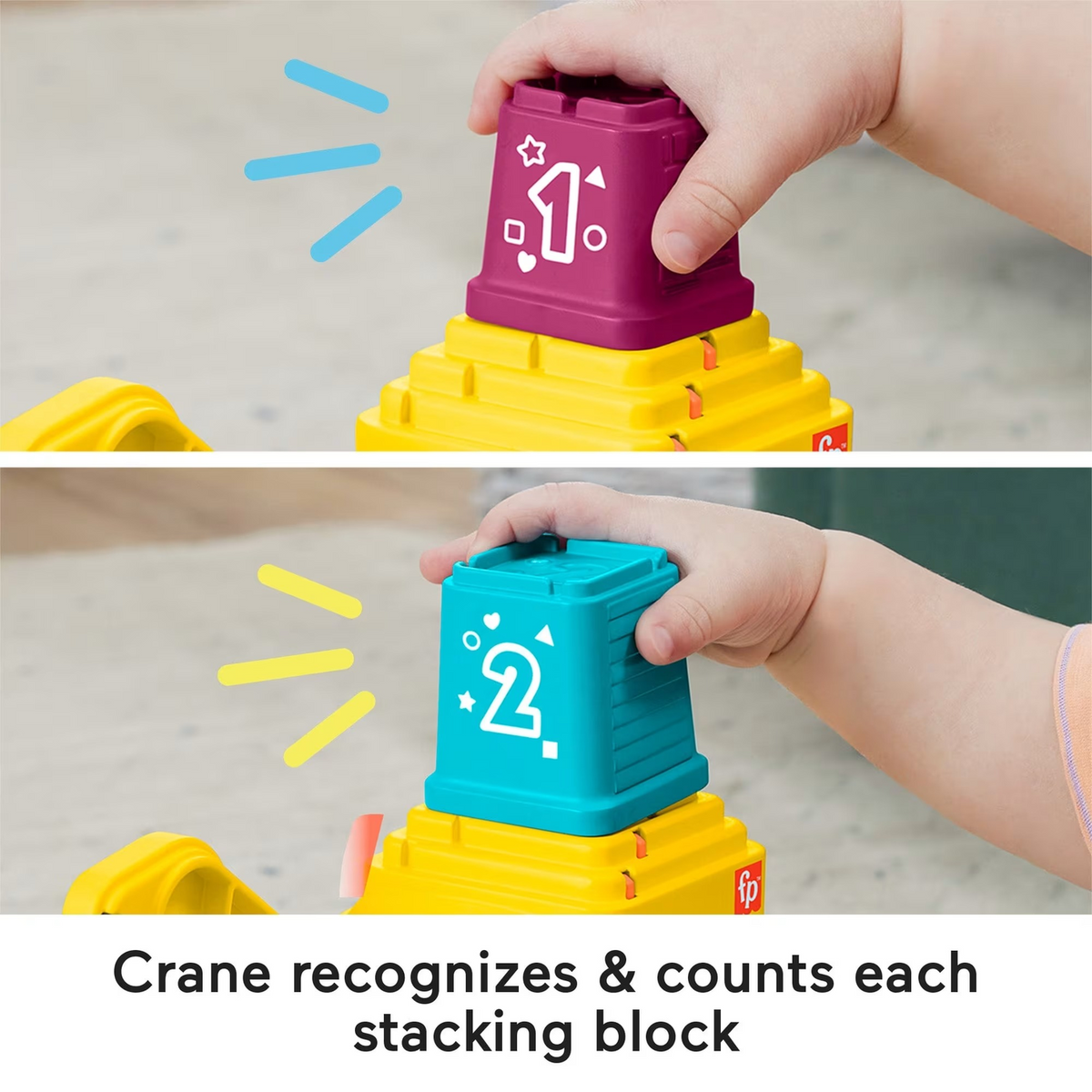 Mattel Count & Stack Crane