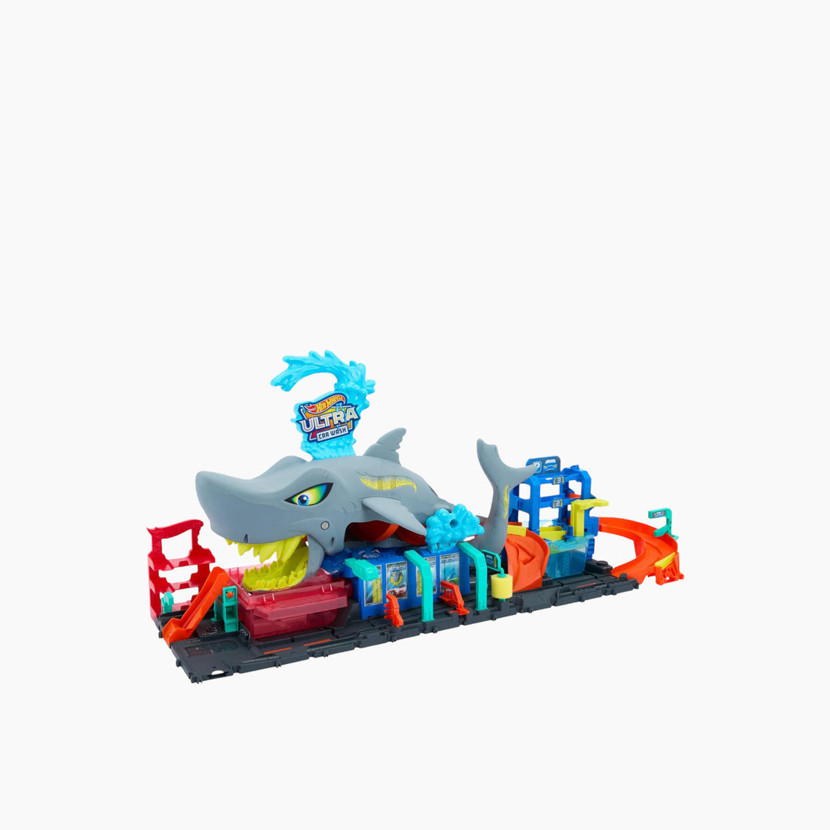 Hot Wheels City Ultra Shark Car Wash