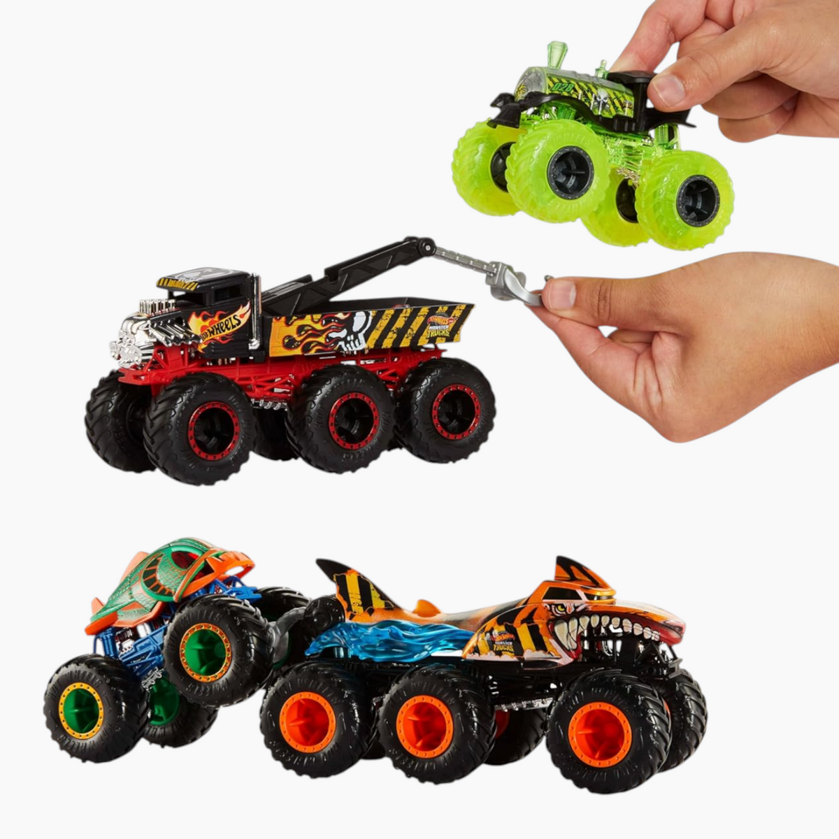 Hot Wheels Monster Rigs 1:64 – Assorted