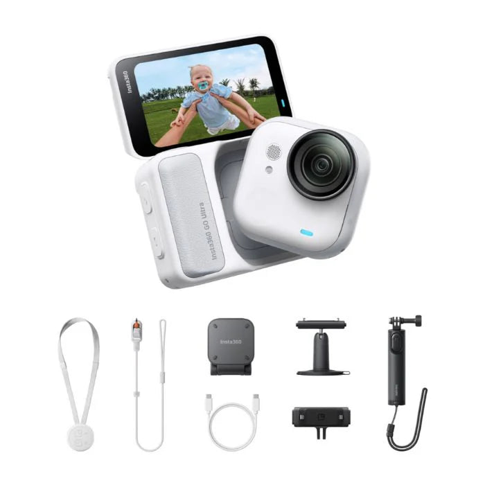 كاميرا Insta360 GO Ultra صغيرة الحجم