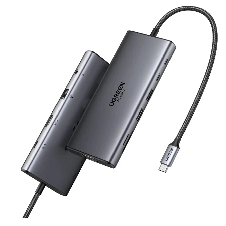 UGREEN 11-in-1 USB-C Hub with HDMI, VGA, LAN, PD & Audio