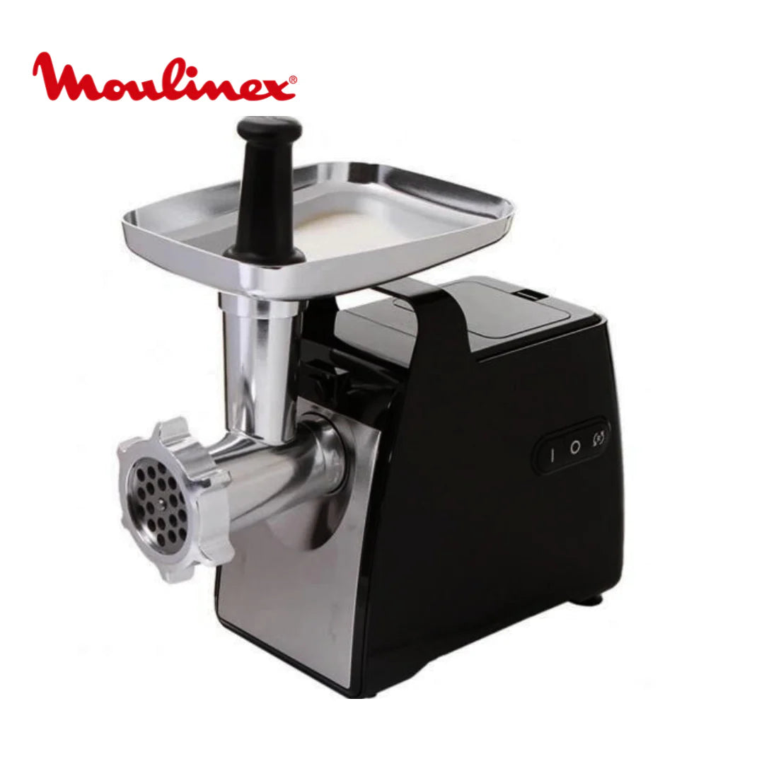 MOULINEX HV7 ME556810 2200W MEAT GRINDER - STAINLESS STEEL & BLACK