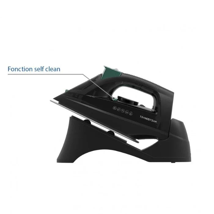 Teknosteam Cordless Steam Iron 2400W TF75B - Ceramic Soleplate