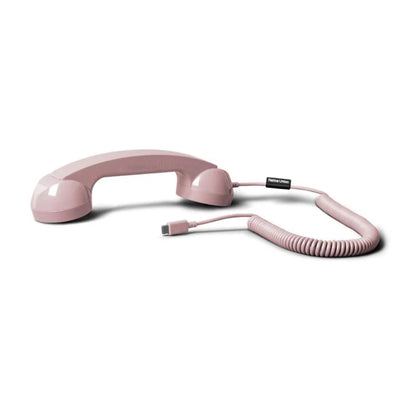 Native Union Pop Phone Alarm Retro Handset USB-C – NU-POP-P-CDY | Plug & Talk for Smartphones, Laptops & Tablets
