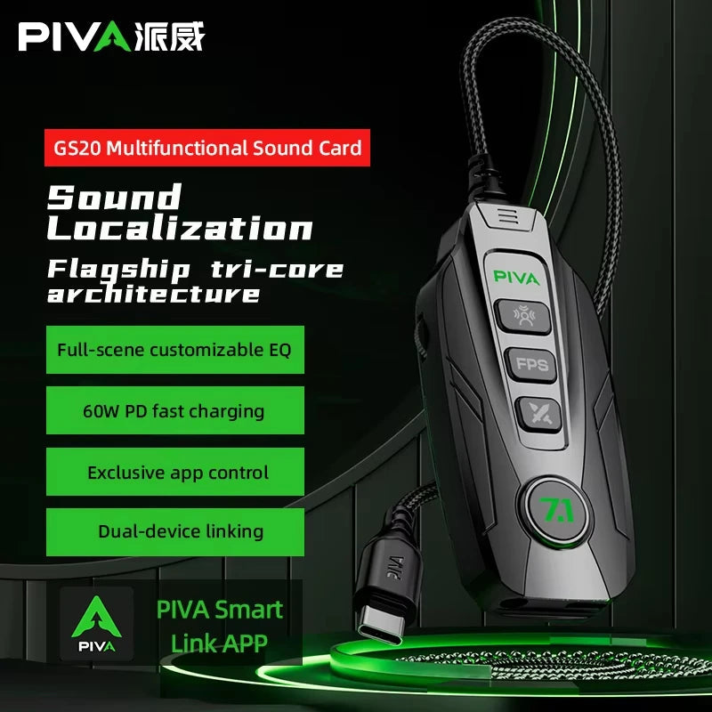 PIVA GS20 Virtual 7.1 Channel 360