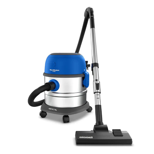 Bissell MultiClean Turbo Drum Wet & Dry Vacuum Cleaner - 15L Tank 1000W | 4113