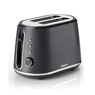 Cuisinart 2 Slice Toaster Black 1000W CPT780E - New Neutrals Collection
