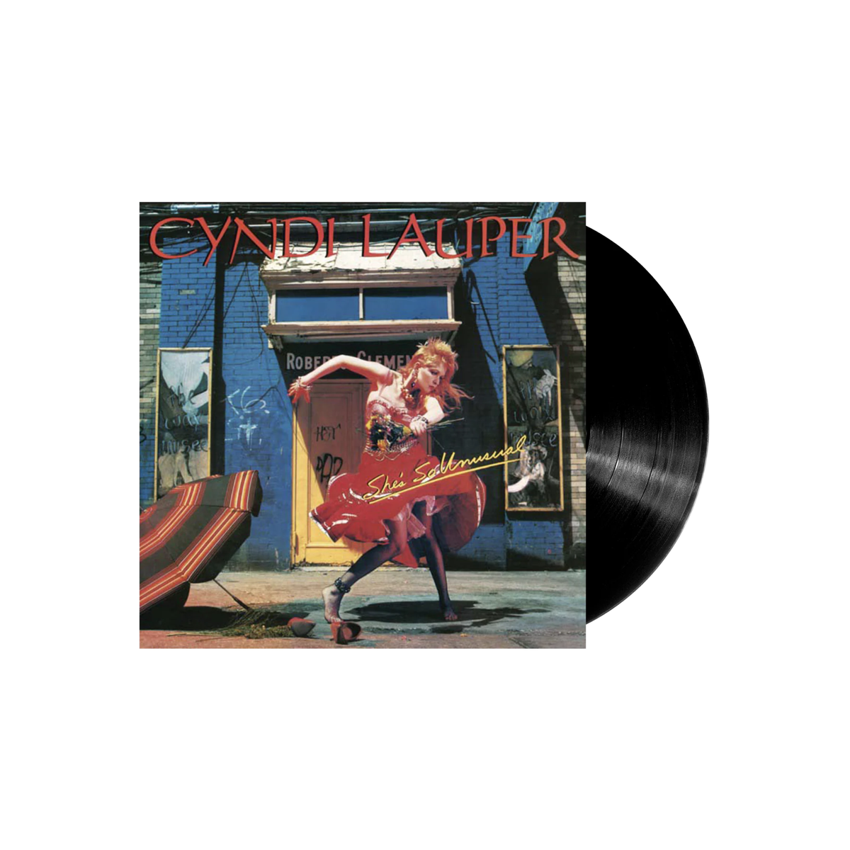 Cyndi Lauper – She's So Unusual vinyl record cover