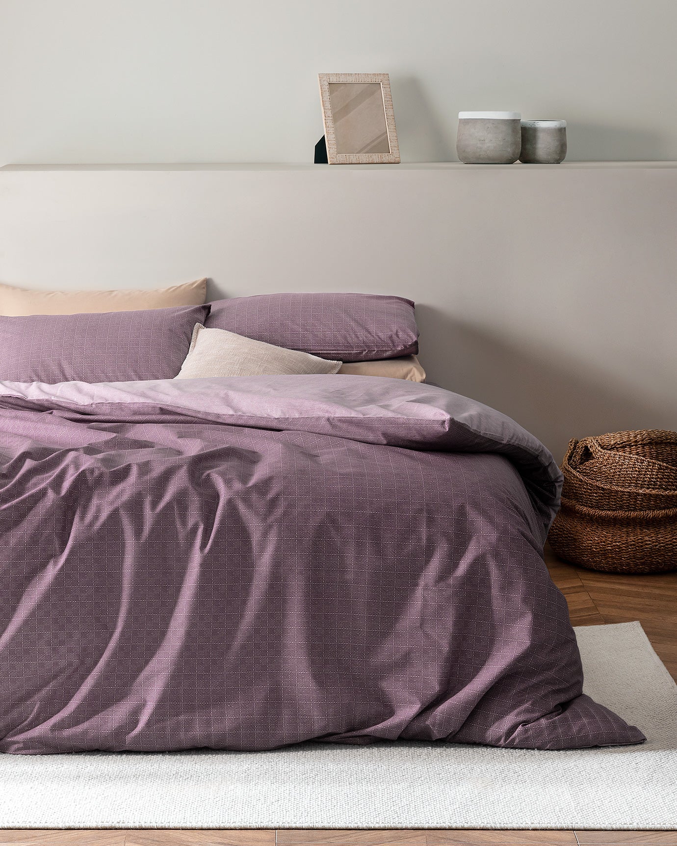 Odette King Size Duvet Cover Set - Ranforce Patterned - Madame Coco JO