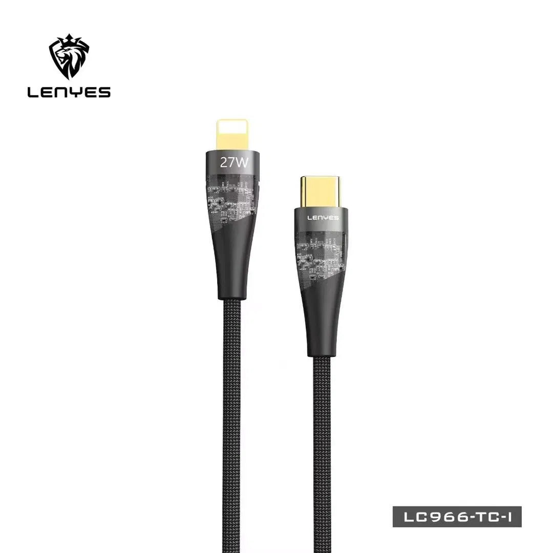 Lenyes LC966 TC-iP 27W Fast Charging Cable for iPhone