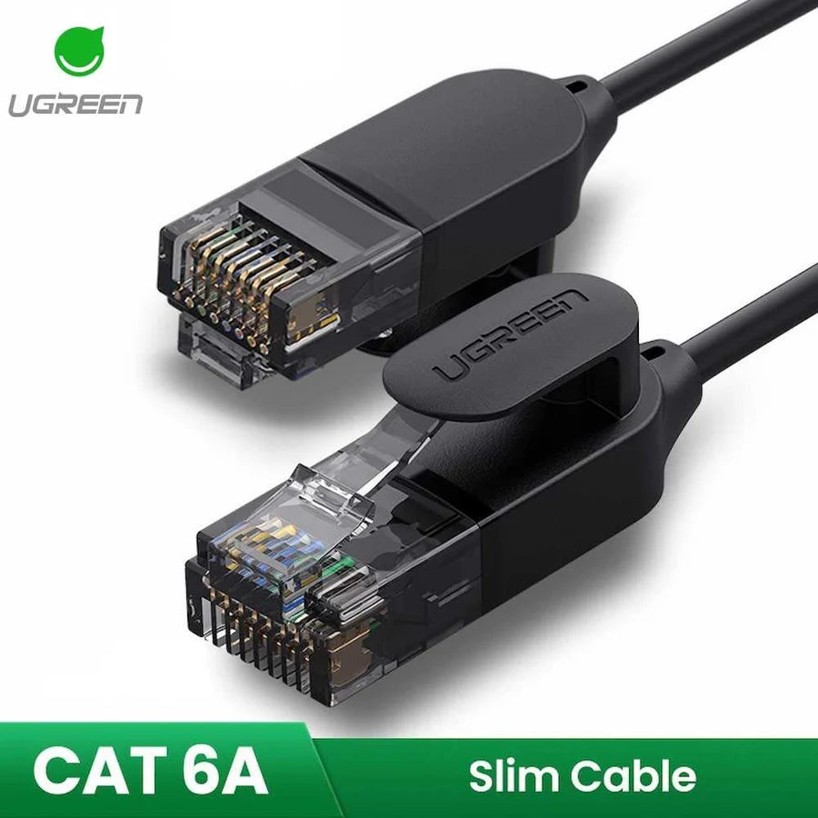 كيبل شبكة UGREEN CAT 6A نحاسي 2 متر – أداء عالي