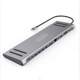 Go-Des 14 in 1 USB-C Multi Function Docking Station