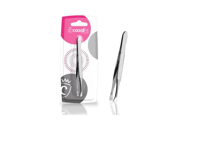 كاسالفي ملقط حواجب كربون أسود – دقة وأناقة احترافية