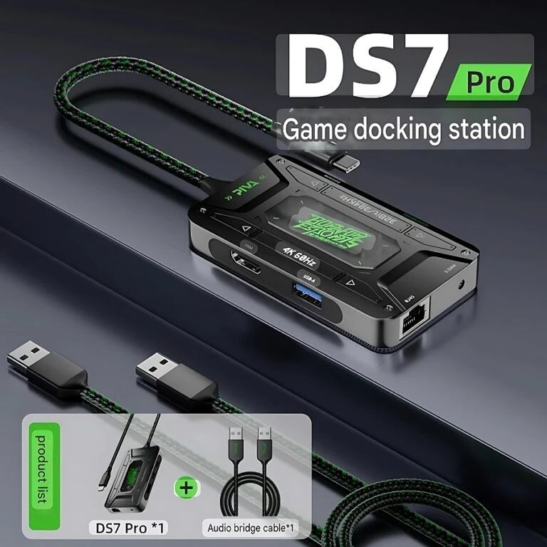 PIVA DS7 PRO Type-C Hub, 7 Ports