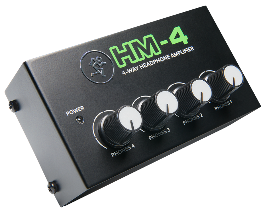 Mackie HM-4 Headphone Amplifier – 4 Channel Output