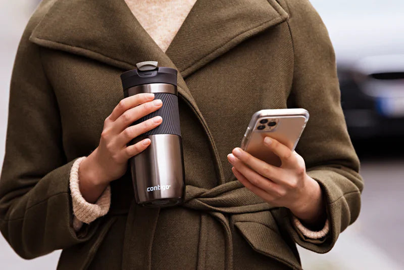 Contigo Snapseal Byron Vacuum Insulated Stainless Steel Travel Mug 470 ml