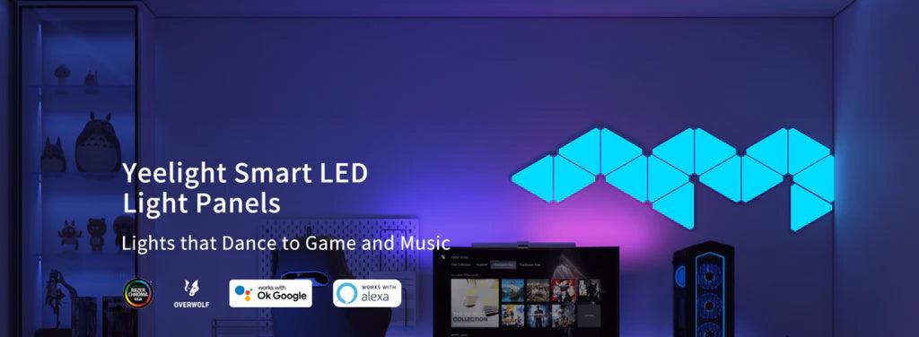 لوحات الإضاءة الذكية 3 قطع من ييلايت