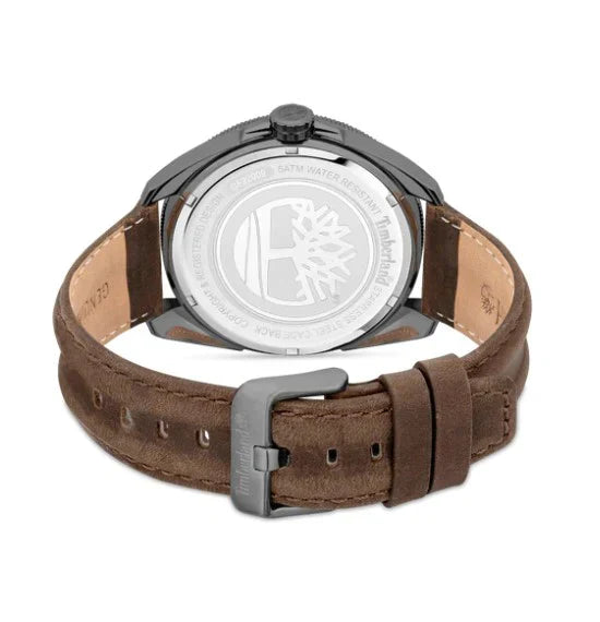 Timberland TDWGF2200902 Men’s Watch – Brown Dial & Leather