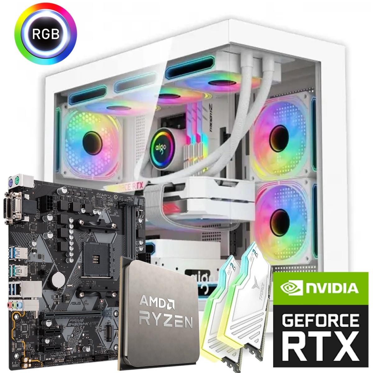 AMD RYZEN 7 5700X3D / RTX 5060 8GB / 16GB RAM - PC Build